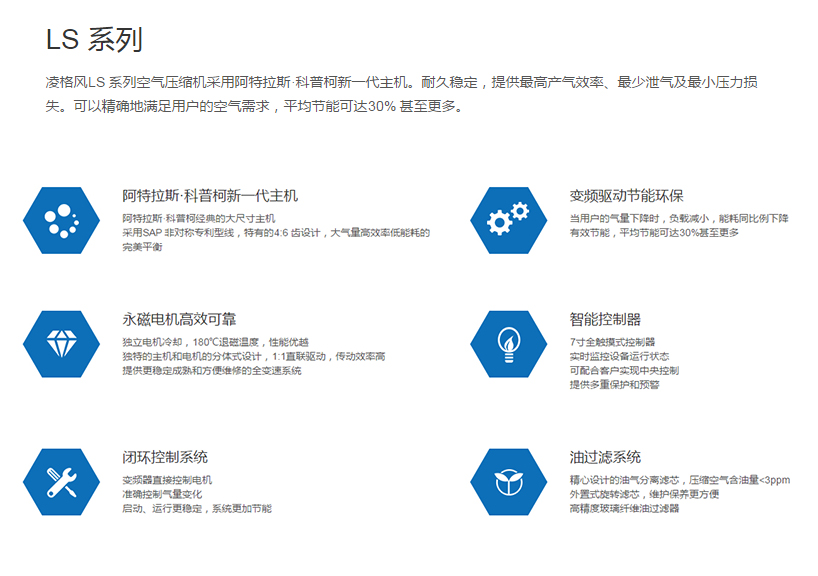 凌格風(fēng)LS系列螺桿式空壓機(jī)(1)